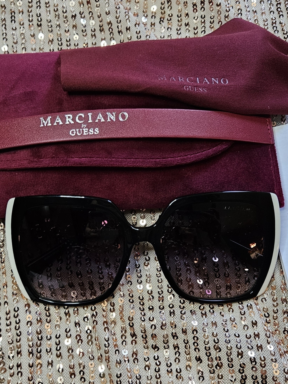 Marciano By Guess Oversized Sunglasses